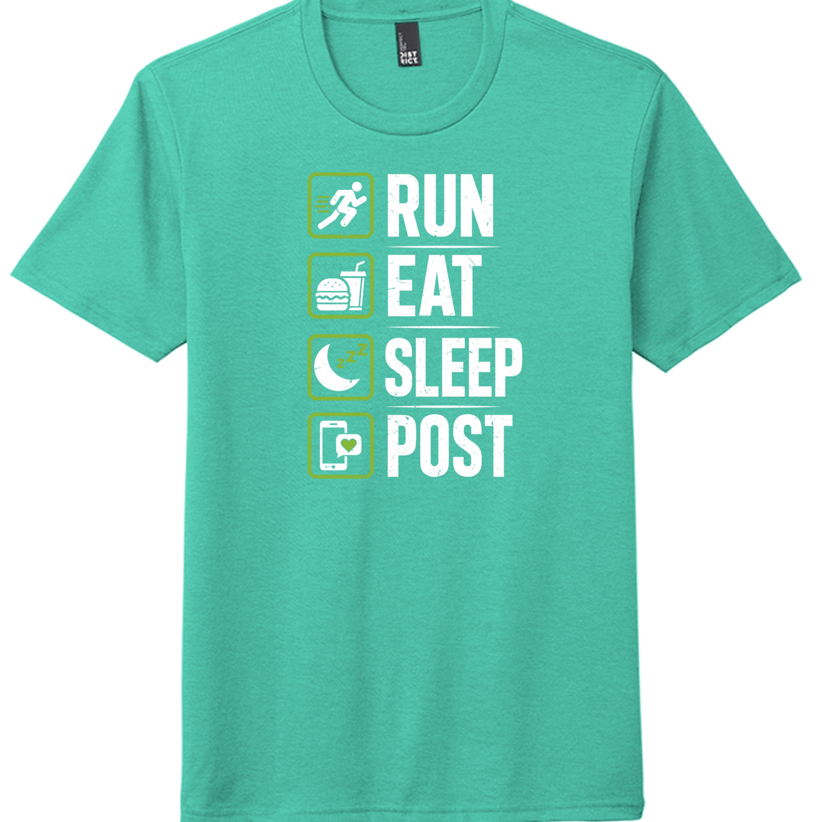 Aqua Heather - DM130 - FRONT