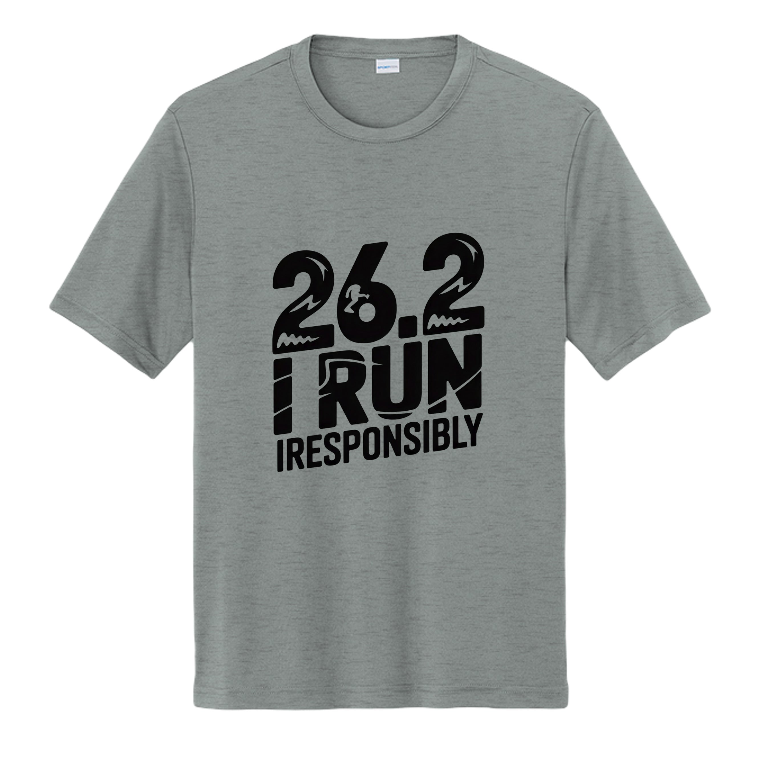 Grey Concrete Heather - ST350 - FRONT