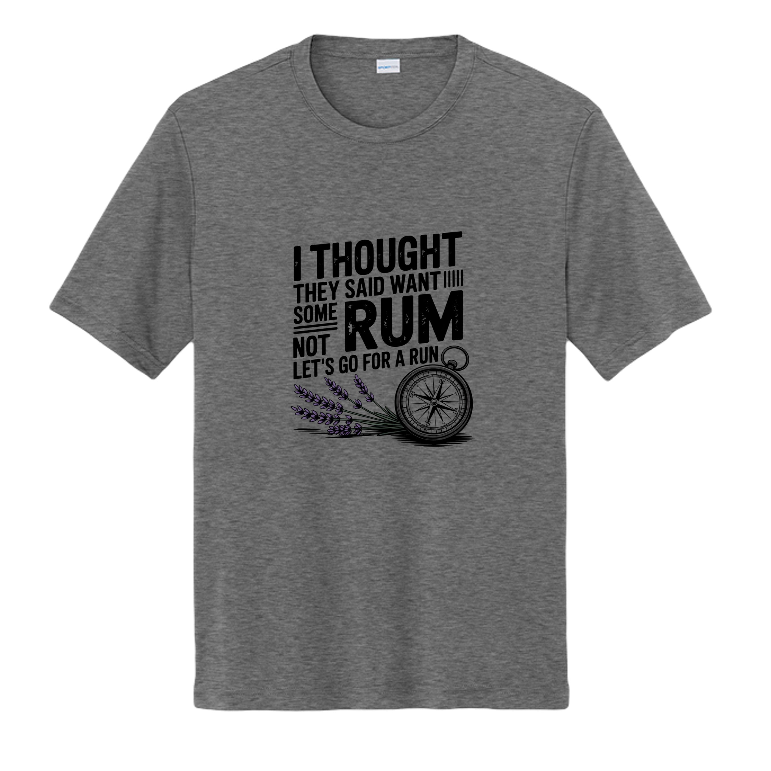 Iron Grey Heather - ST350 - FRONT