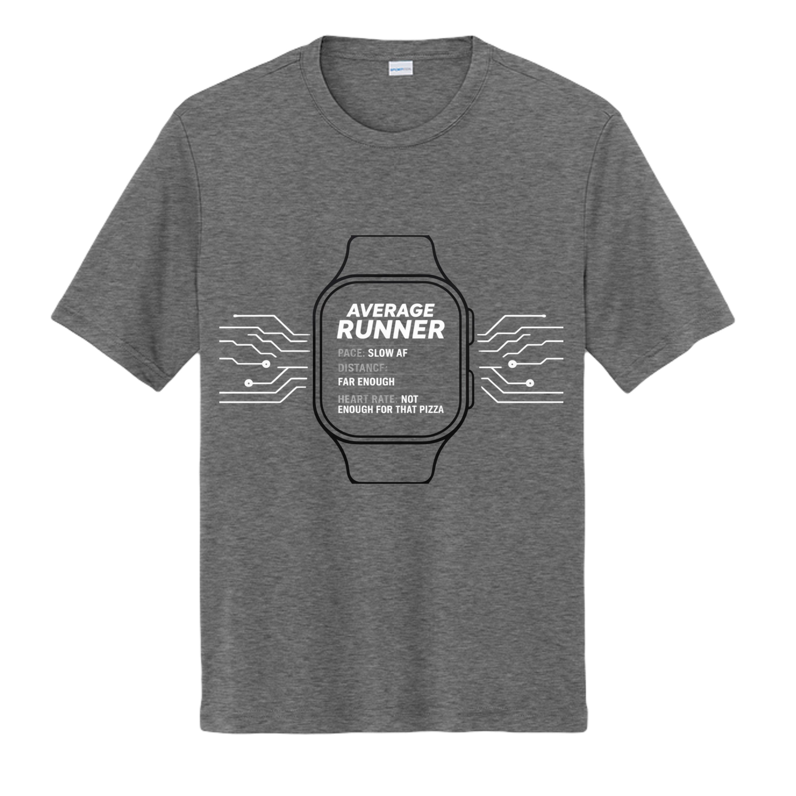 Iron Grey Heather - ST350 - FRONT