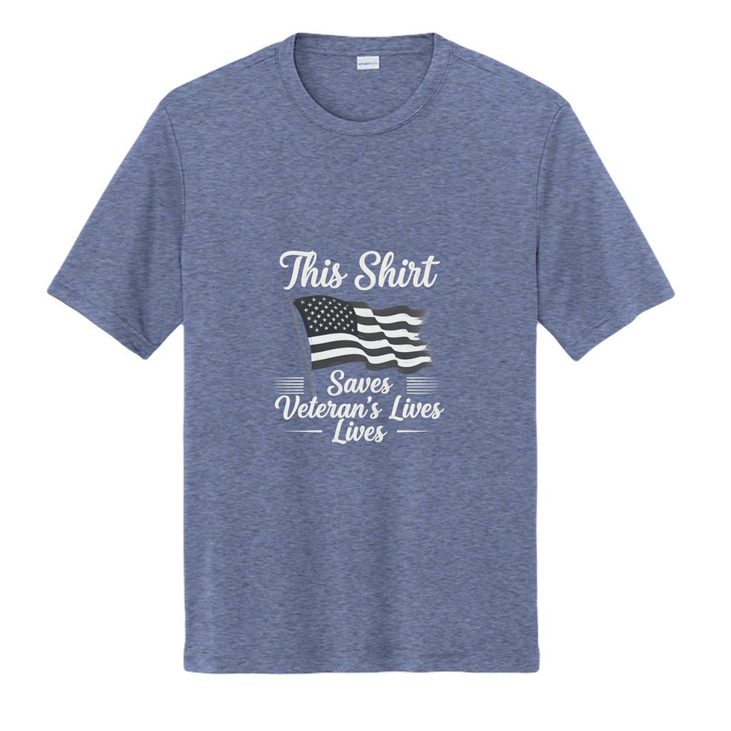 True Royal Heather - ST350 - FRONT