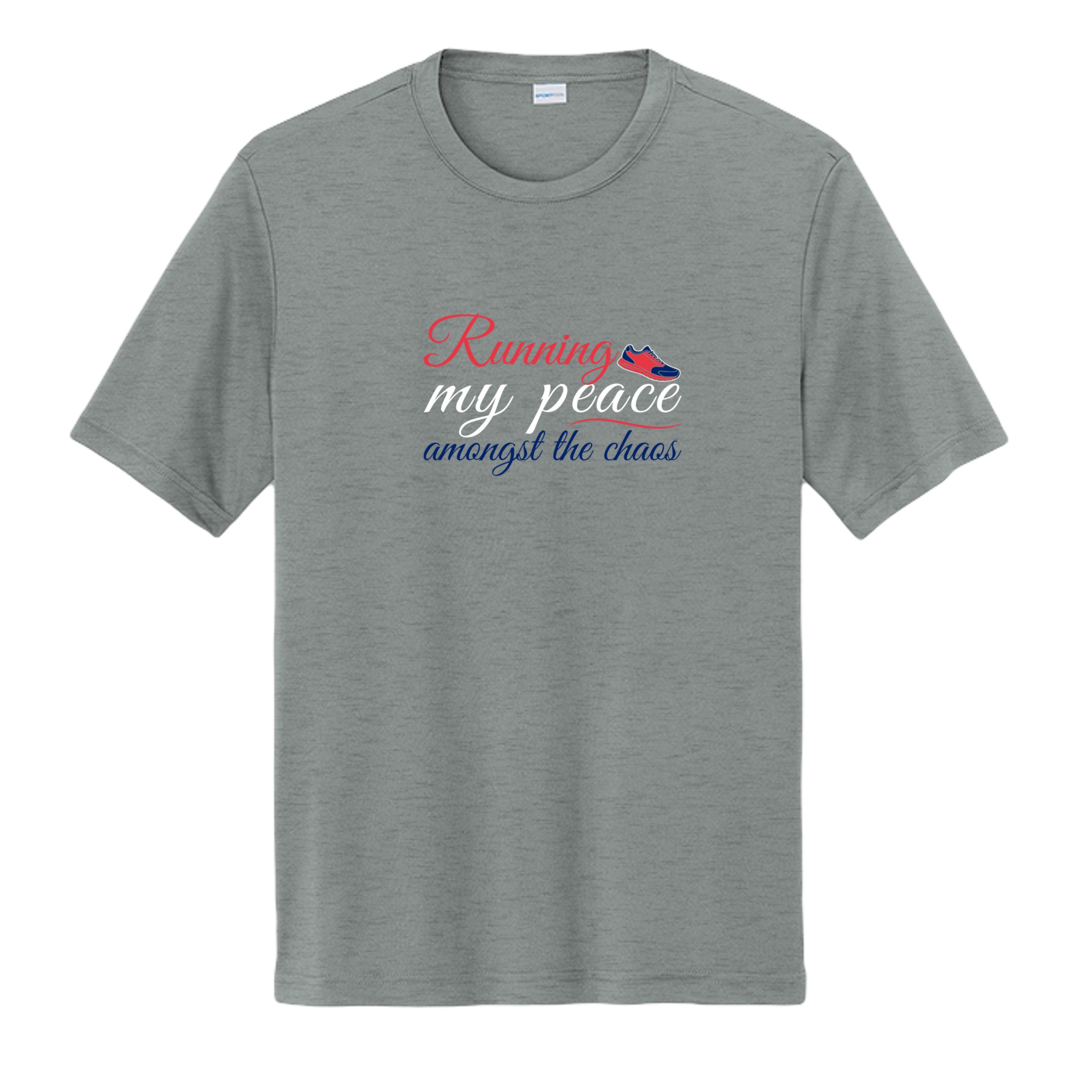 Grey Concrete Heather - ST350 - FRONT